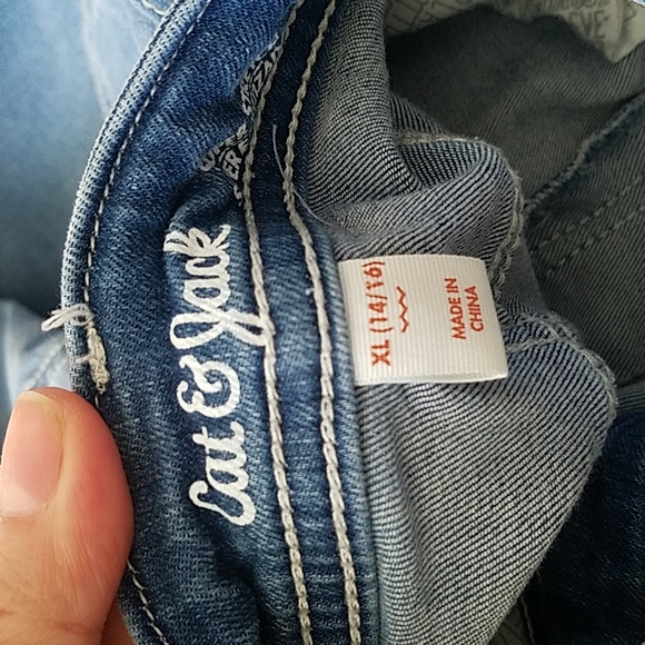 Cat & jack Denim Overalls - Picture 8 of 9